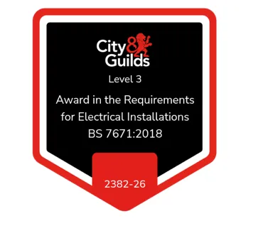 City & Guilds Level 3 Award in the Requirements for Electrical Installations, BS 7671:2018